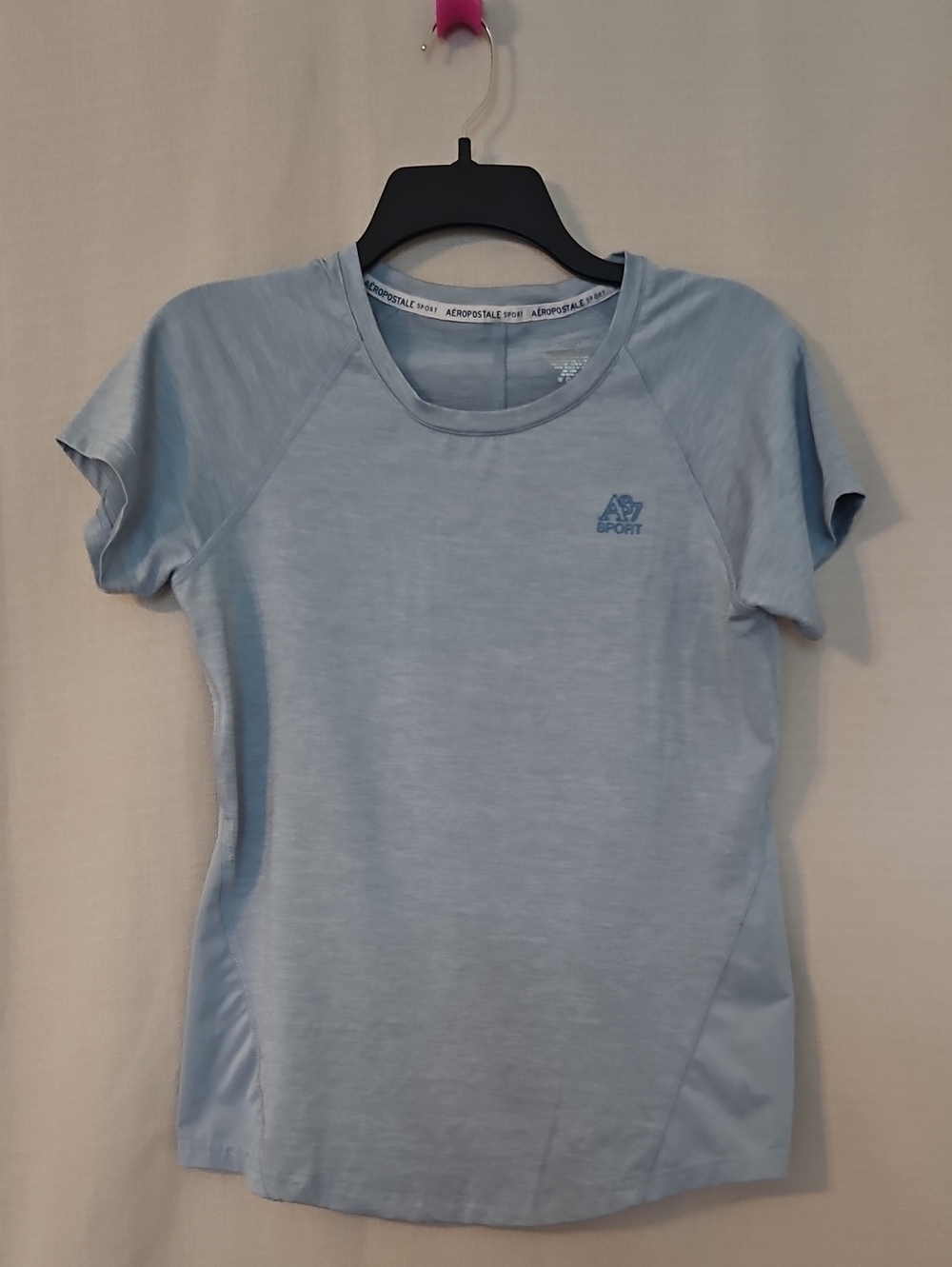 Aeropostale Light Blue Short-Sleeve Athletic Tee